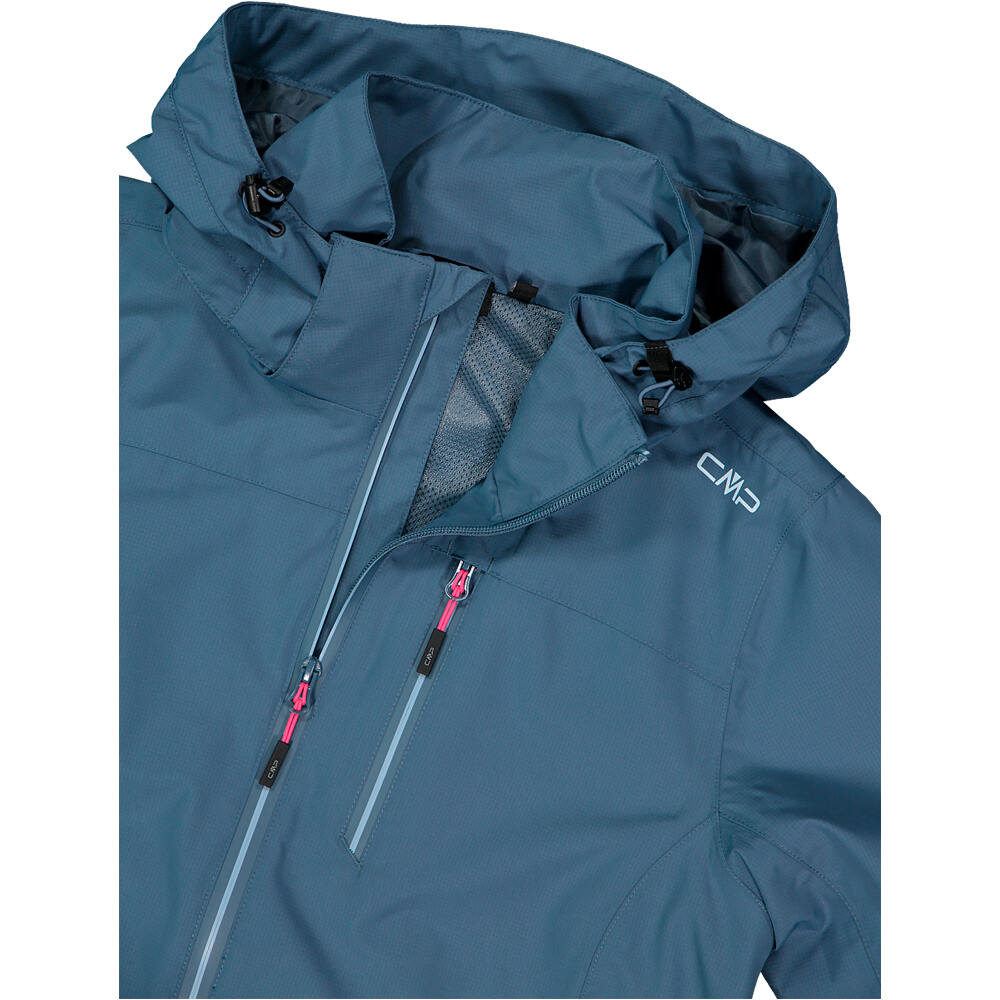 Cmp chaqueta impermeable mujer WOMAN JACKET ZIP HOOD 03