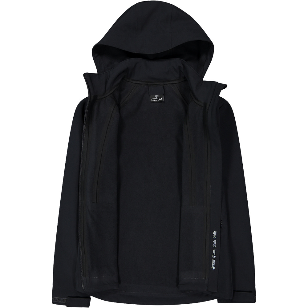 Cmp chaqueta impermeable mujer WOMAN JACKET ZIP HOOD 05