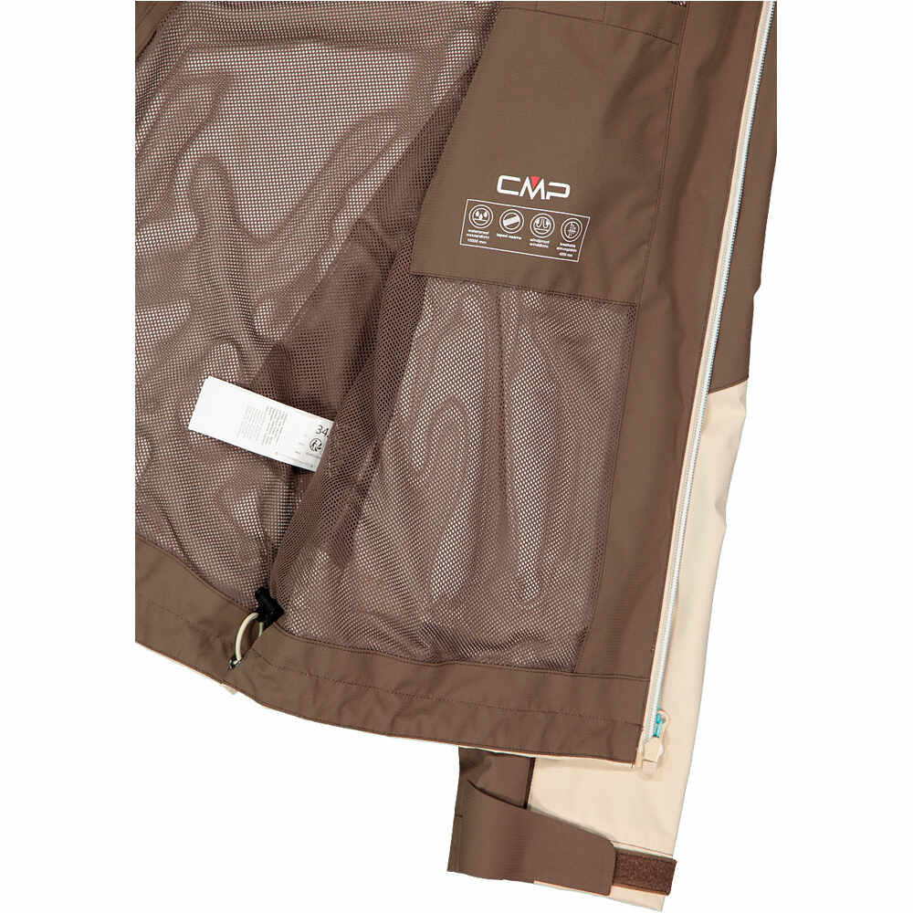 Cmp chaqueta impermeable mujer WOMAN JACKET ZIP HOOD 06