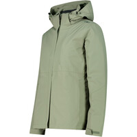 Cmp chaqueta impermeable mujer WOMAN JACKET ZIP HOOD DETACHBLE INN.JACKET vista detalle