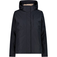 Cmp chaqueta impermeable mujer WOMAN JACKET ZIP HOOD DETACHBLE INN.JACKET vista frontal