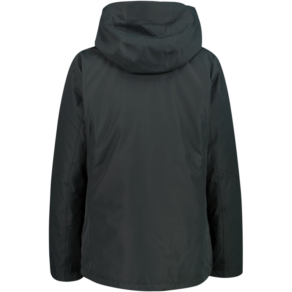 Cmp chaqueta impermeable mujer WOMAN JACKET ZIP HOOD DETACHBLE INN.JACKET vista trasera