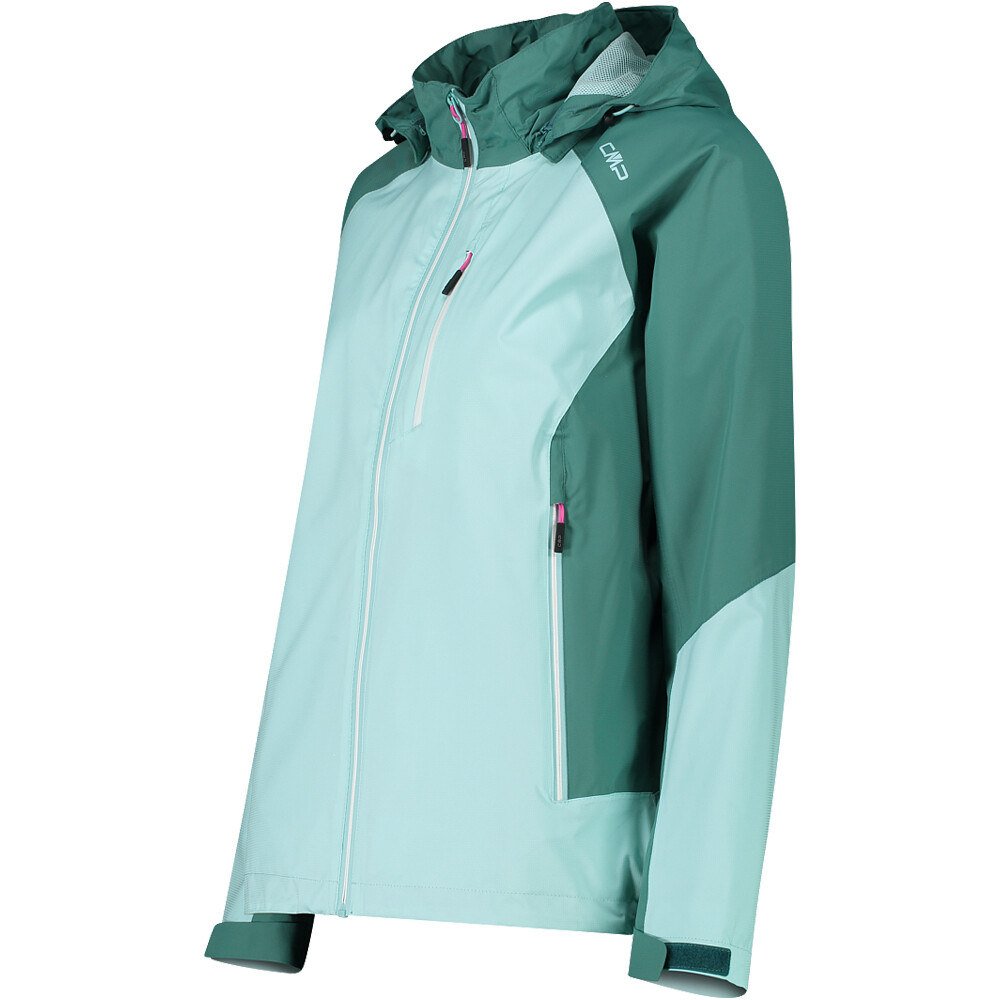 Cmp chaqueta impermeable mujer WOMAN JACKET ZIP HOOD vista detalle