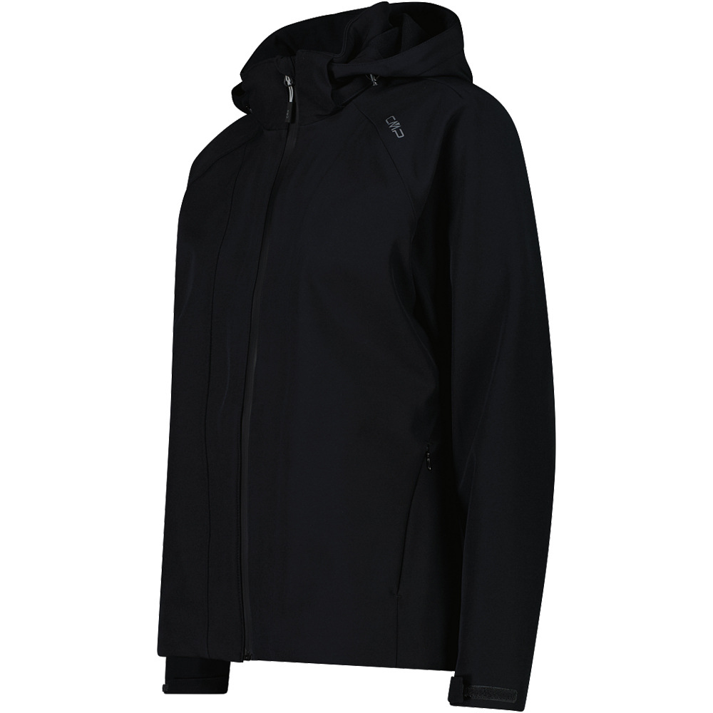Cmp chaqueta impermeable mujer WOMAN JACKET ZIP HOOD vista detalle