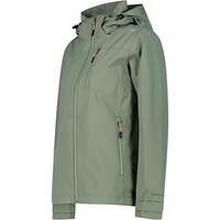 Cmp chaqueta impermeable mujer WOMAN JACKET ZIP HOOD vista detalle