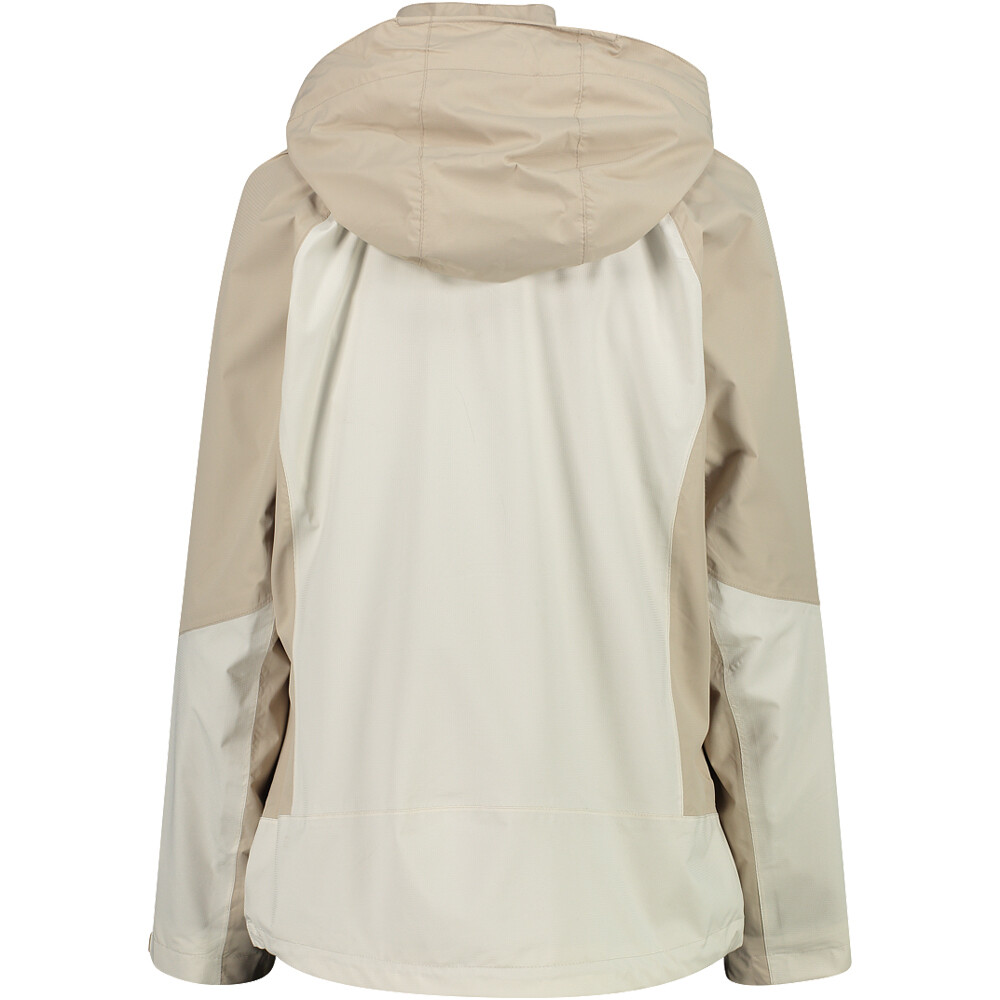 Cmp chaqueta impermeable mujer WOMAN JACKET ZIP HOOD vista trasera