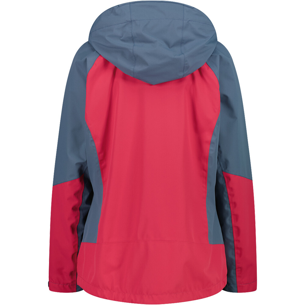 Cmp chaqueta impermeable mujer WOMAN JACKET ZIP HOOD vista trasera