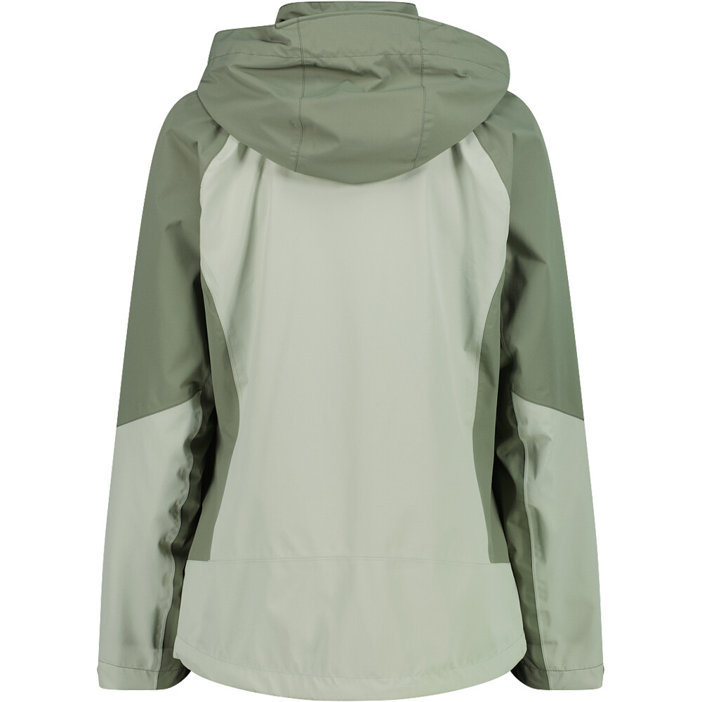 Cmp chaqueta impermeable mujer WOMAN JACKET ZIP HOOD vista trasera