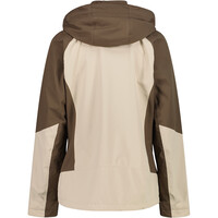 Cmp chaqueta impermeable mujer WOMAN JACKET ZIP HOOD vista trasera