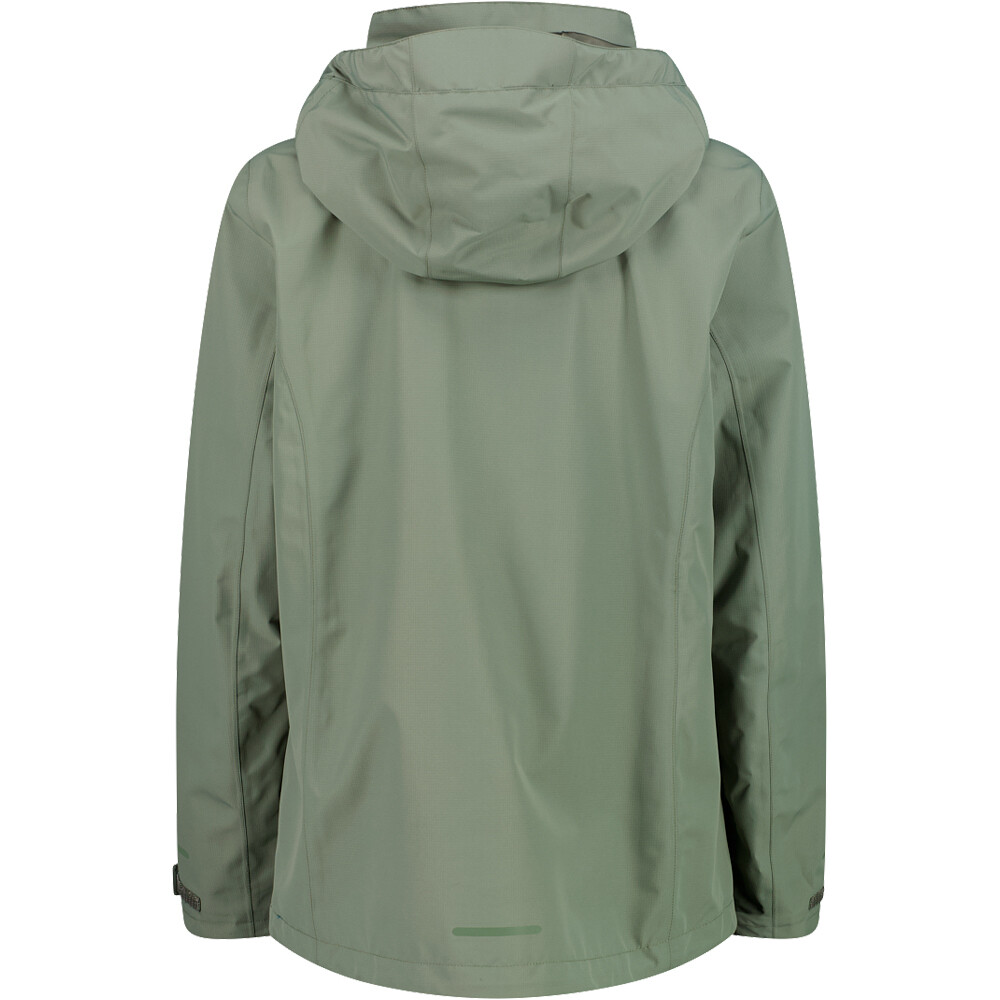 Cmp chaqueta impermeable mujer WOMAN JACKET ZIP HOOD vista trasera