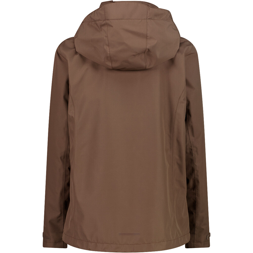 Cmp chaqueta impermeable mujer WOMAN JACKET ZIP HOOD vista trasera