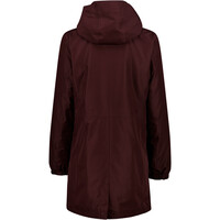 Cmp chaqueta impermeable mujer WOMAN PARKA ZIP HOOD DETACHABLE INN.JACKET vista trasera
