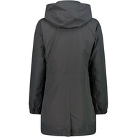 Cmp chaqueta impermeable mujer WOMAN PARKA ZIP HOOD DETACHABLE INN.JACKET vista trasera