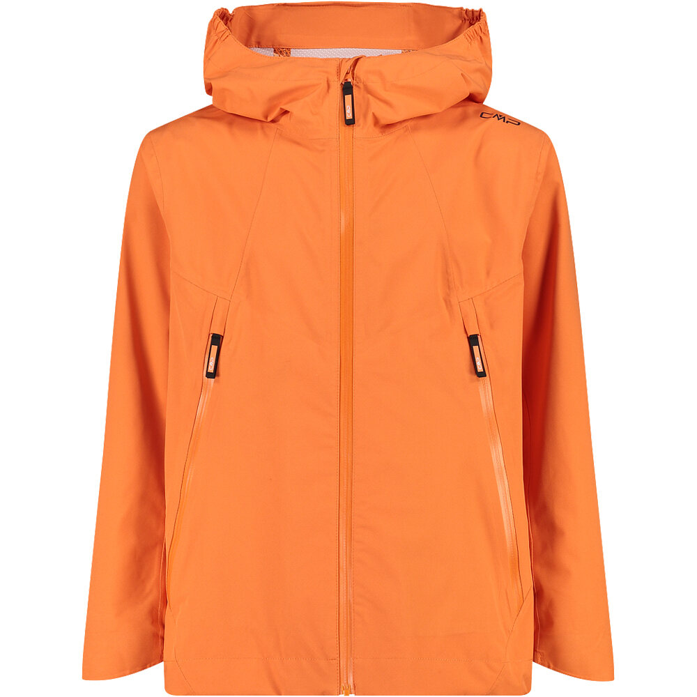 Cmp chaqueta impermeable niño KID G JACKET FIX HOOD vista frontal