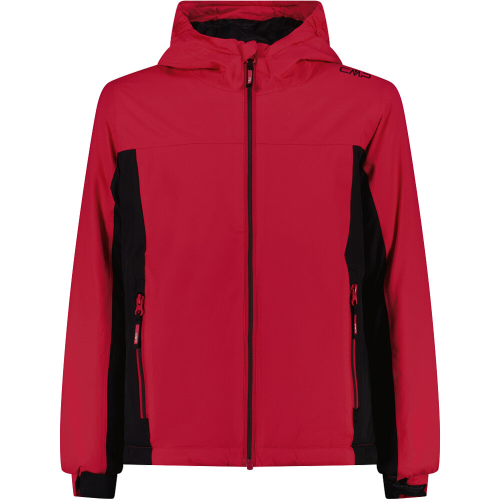 Cmp chaqueta impermeable niño KID G JACKET FIX HOOD vista frontal