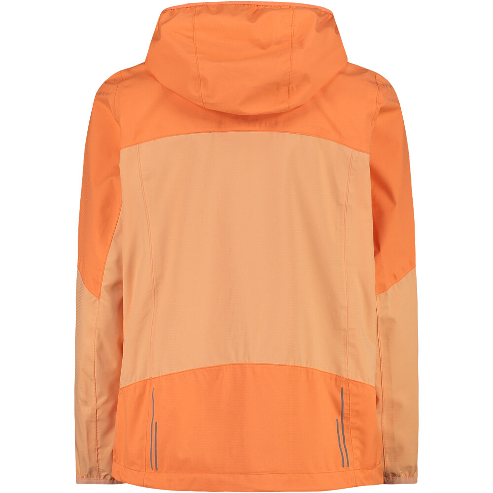 Cmp chaqueta impermeable niño KID G JACKET FIX HOOD vista trasera