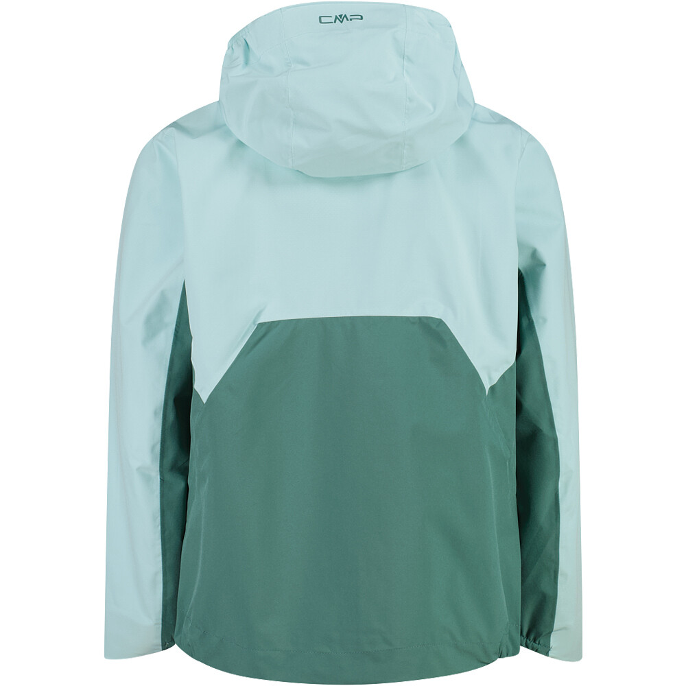 Cmp chaqueta impermeable niño KID G JACKET FIX HOOD vista trasera