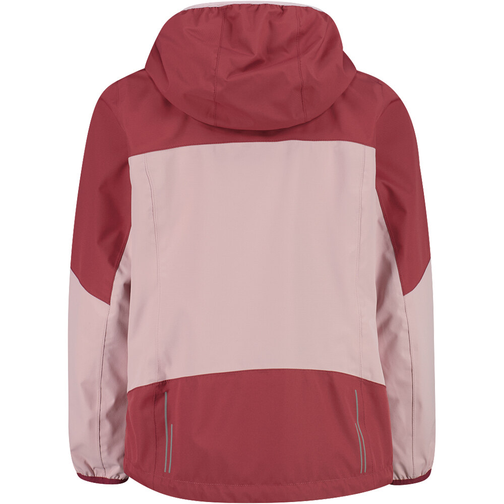 Cmp chaqueta impermeable niño KID G JACKET FIX HOOD vista trasera