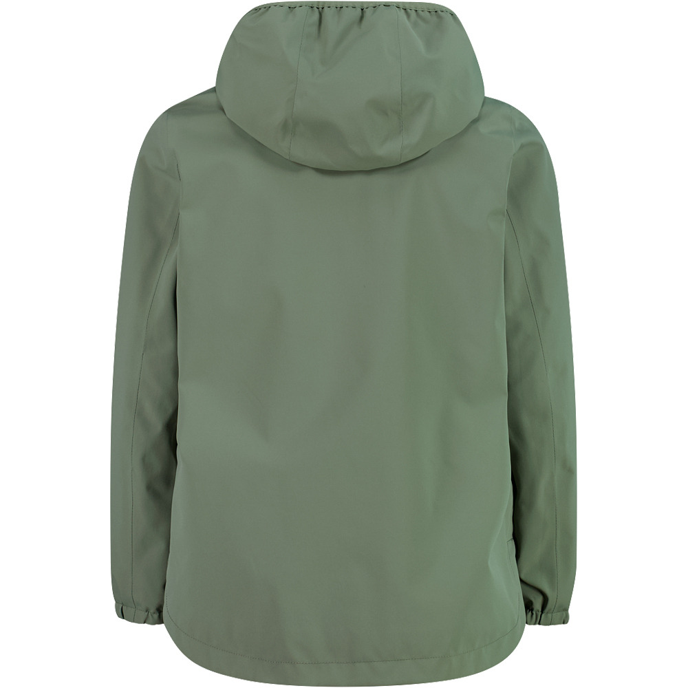 Cmp chaqueta impermeable niño KID G JACKET FIX HOOD vista trasera