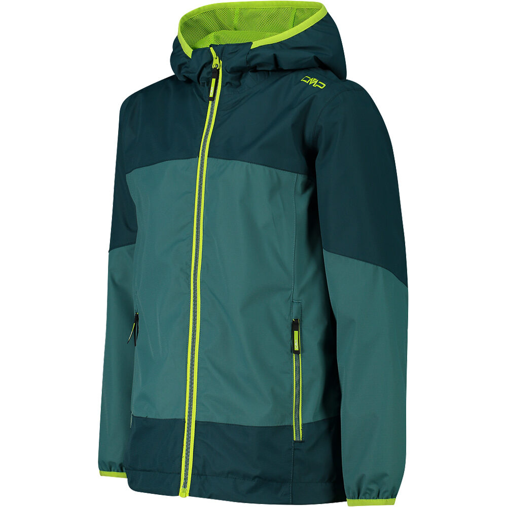 Cmp chaqueta impermeable niño KID JACKET FIX HOOD vista detalle