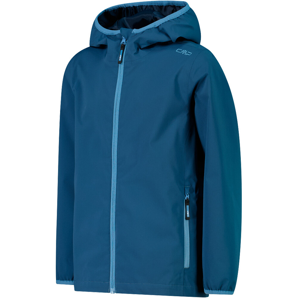 Cmp chaqueta impermeable niño KID JACKET FIX HOOD vista detalle