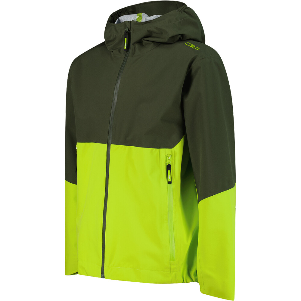 Cmp chaqueta impermeable niño KID JACKET FIX HOOD vista detalle