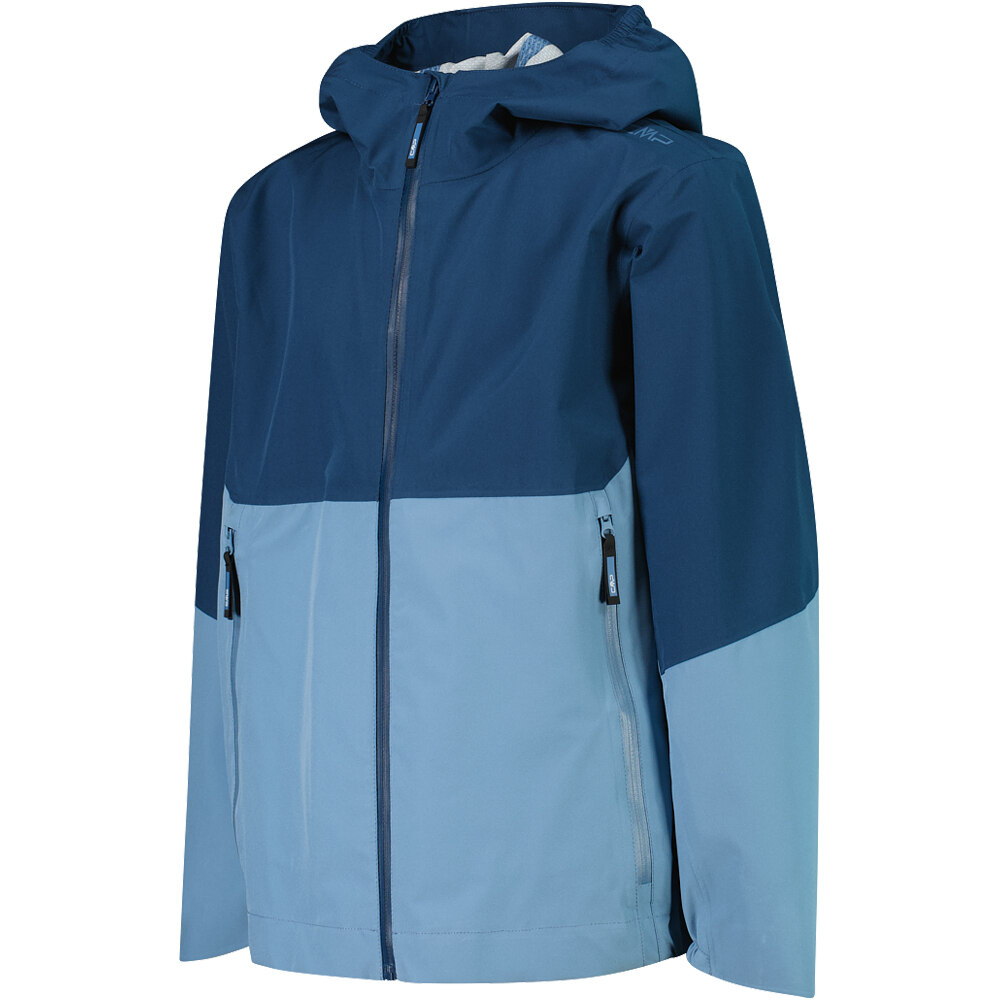 Cmp chaqueta impermeable niño KID JACKET FIX HOOD vista detalle