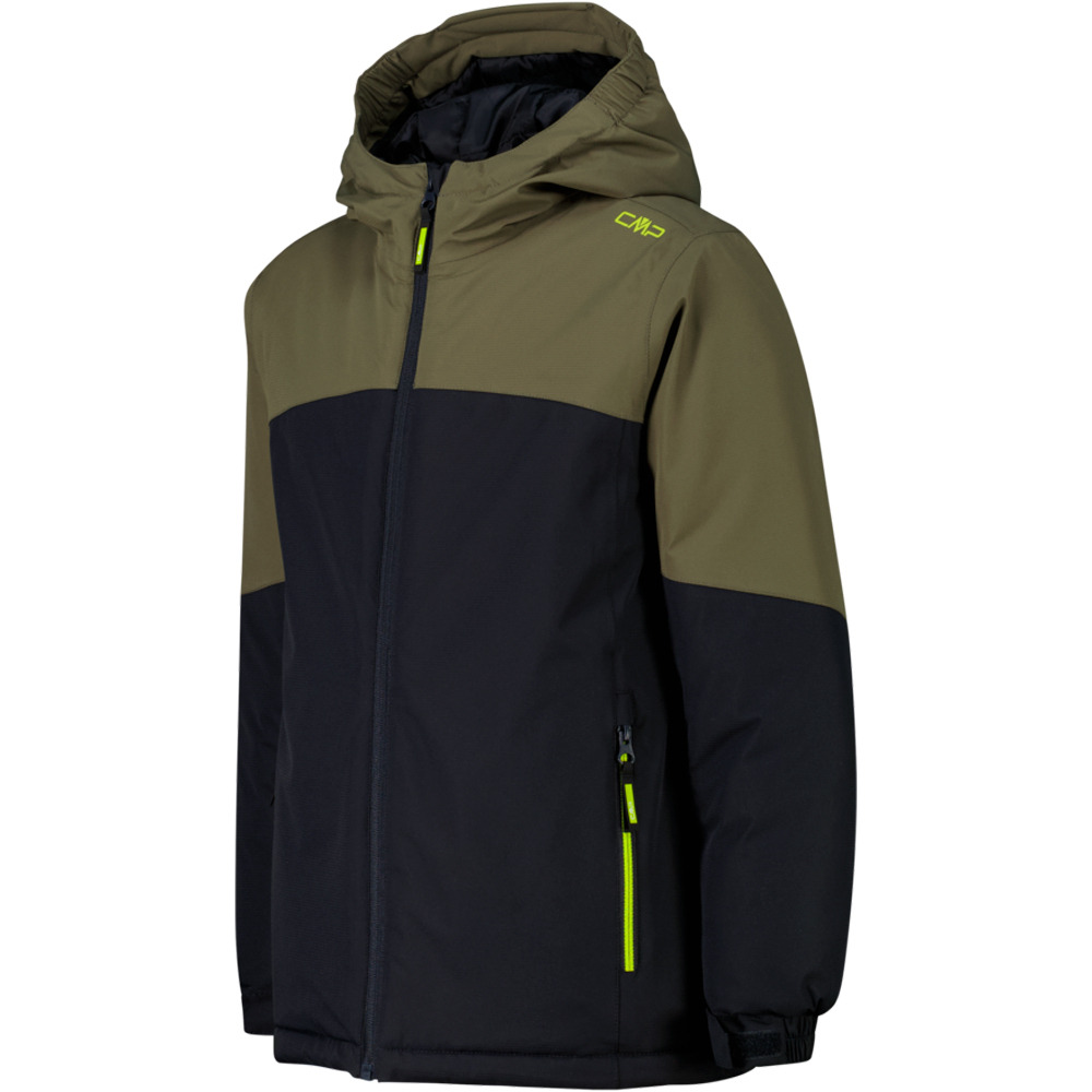 Cmp chaqueta impermeable niño KID JACKET FIX HOOD vista detalle