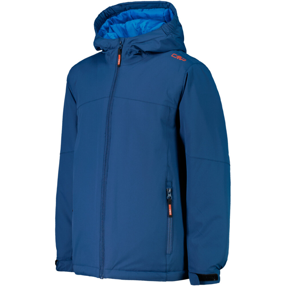 Cmp chaqueta impermeable niño KID JACKET FIX HOOD vista detalle
