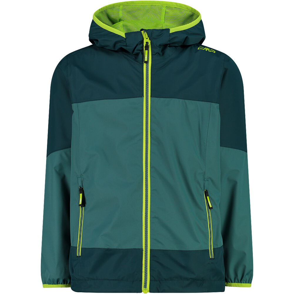 Cmp chaqueta impermeable niño KID JACKET FIX HOOD vista frontal