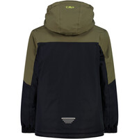 Cmp chaqueta impermeable niño KID JACKET FIX HOOD vista trasera