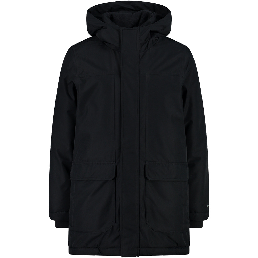 Cmp chaqueta impermeable niño KID JACKET LONG FIX HOOD vista frontal