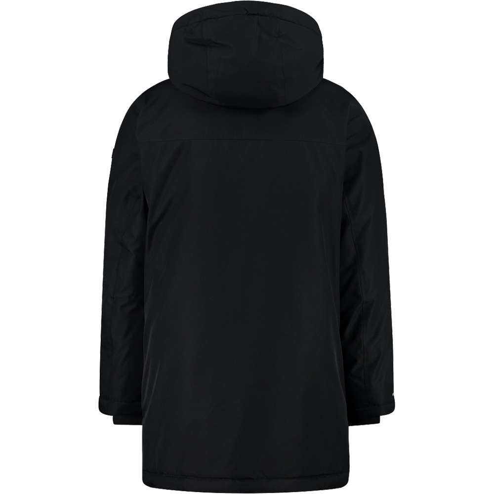 Cmp chaqueta impermeable niño KID JACKET LONG FIX HOOD vista trasera
