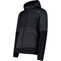 Cmp chaqueta outdoor hombre MAN HYBRID JACKET FIX HOOD vista detalle