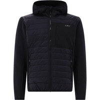 MAN HYBRID JACKET FIX HOOD