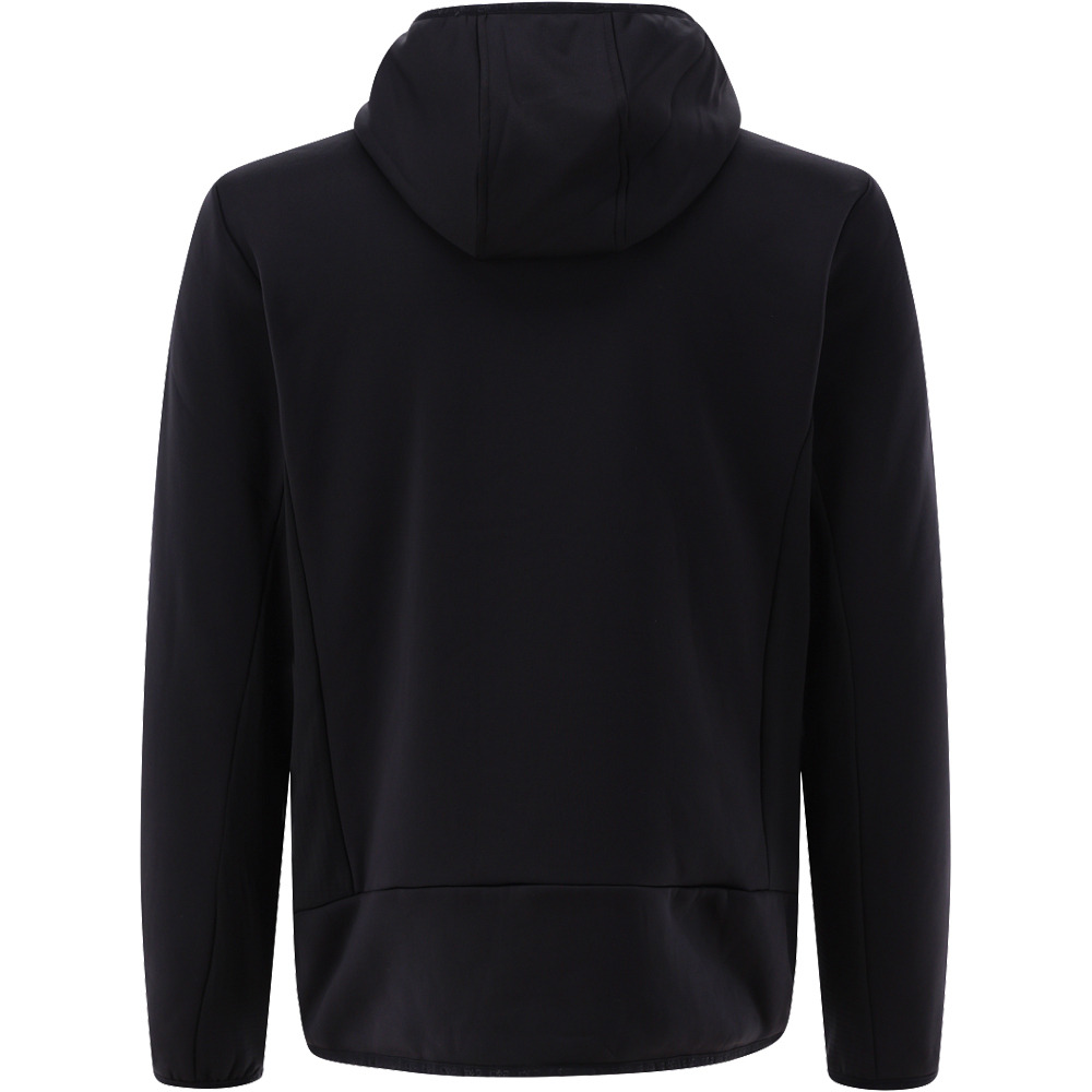 Cmp chaqueta outdoor hombre MAN HYBRID JACKET FIX HOOD vista trasera