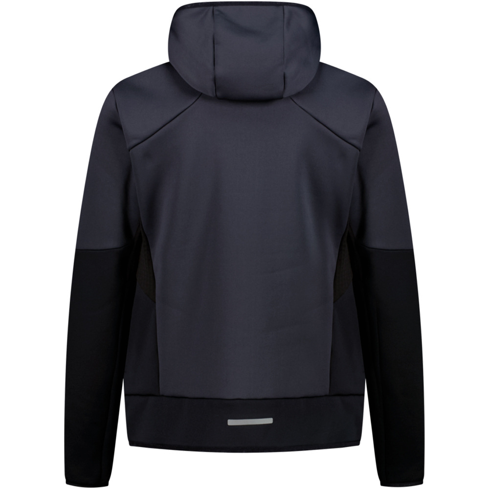 Cmp chaqueta outdoor hombre MAN HYBRID JACKET FIX HOOD vista trasera
