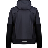 Cmp chaqueta outdoor hombre MAN HYBRID JACKET FIX HOOD vista trasera