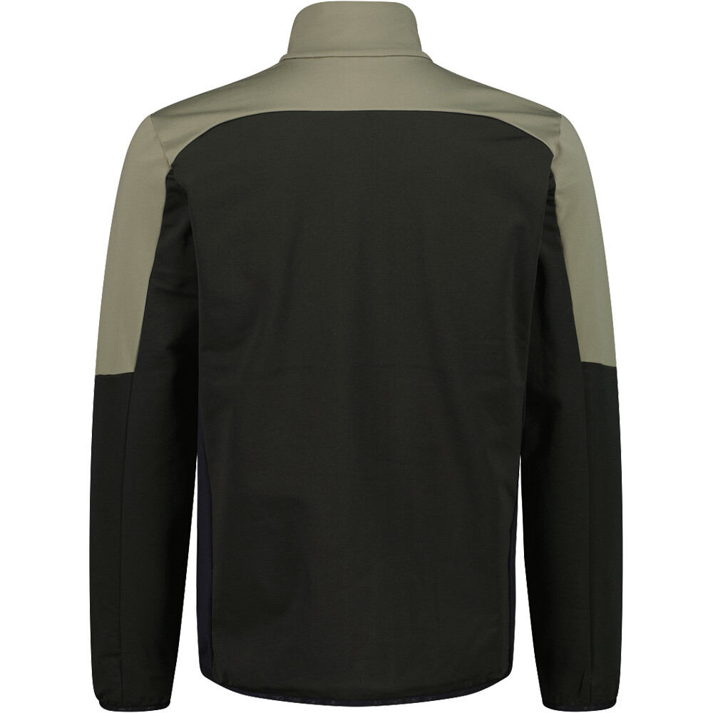 Cmp chaqueta outdoor hombre MAN HYBRID JACKET vista trasera
