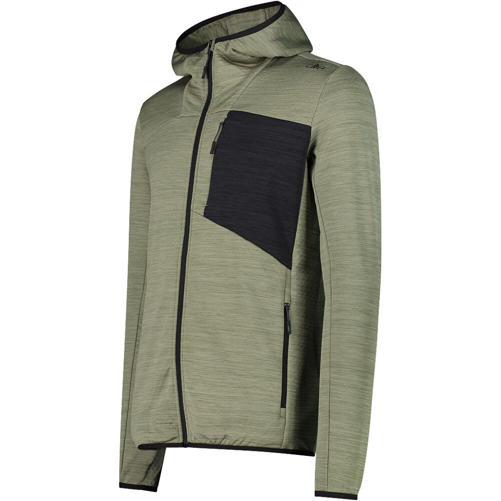 Cmp chaqueta outdoor hombre MAN JACKET FIX HOOD vista detalle