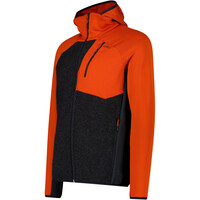 Cmp chaqueta outdoor hombre MAN JACKET FIX HOOD vista detalle