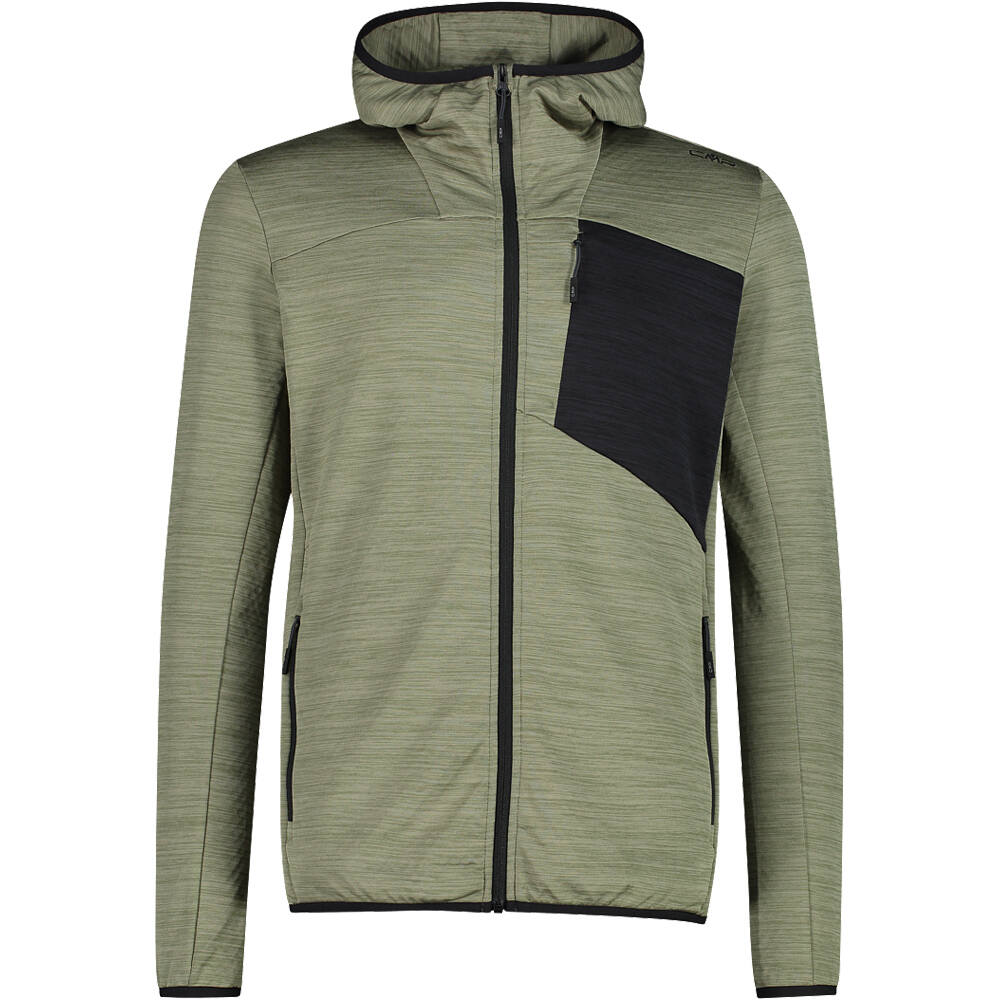 Cmp chaqueta outdoor hombre MAN JACKET FIX HOOD vista frontal