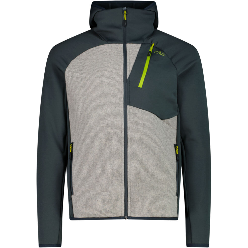 Cmp chaqueta outdoor hombre MAN JACKET FIX HOOD vista frontal