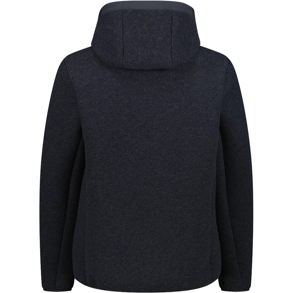 Cmp chaqueta outdoor hombre MAN JACKET FIX HOOD vista trasera