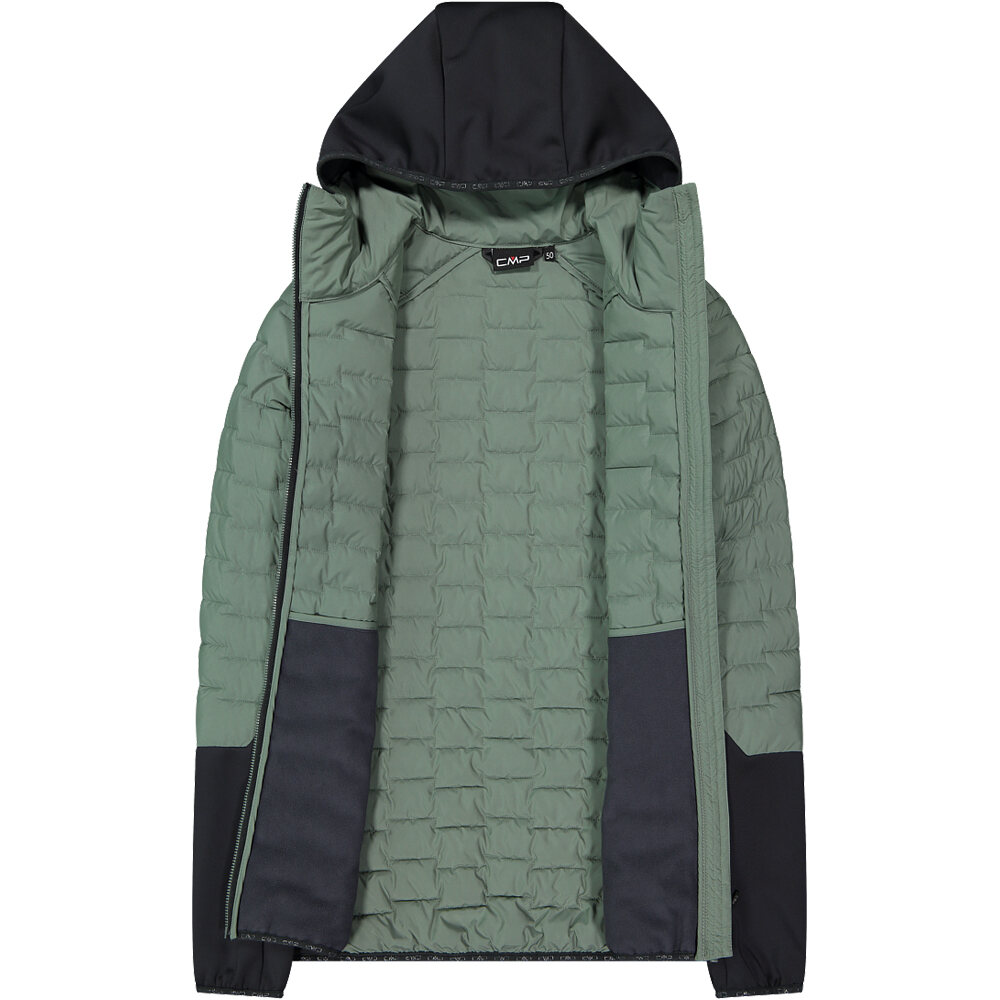 Cmp chaqueta outdoor hombre MAN JACKET HYBRID FIX HOOD 03