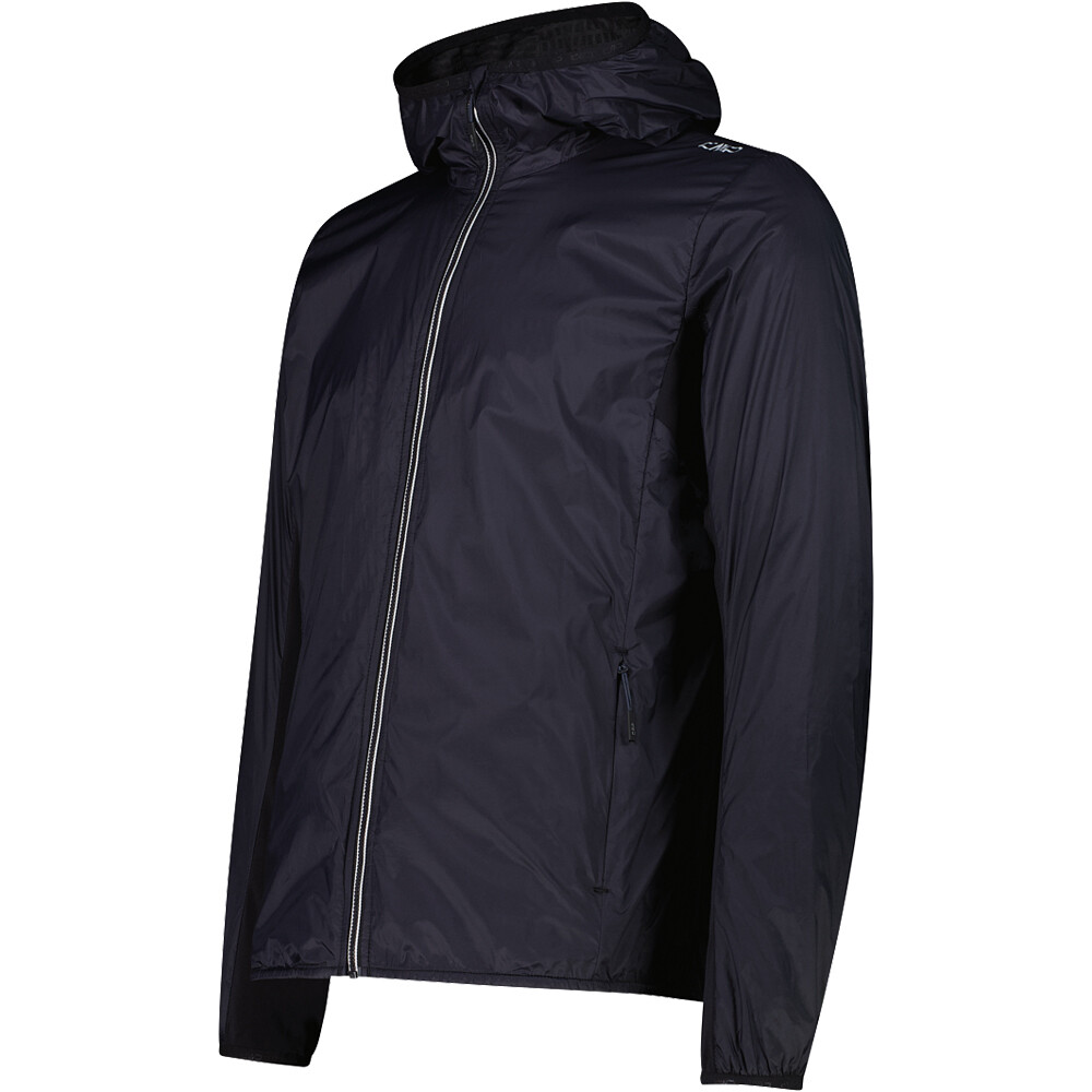 Cmp chaqueta outdoor hombre MAN JACKET HYBRID FIX HOOD vista detalle