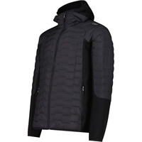 Cmp chaqueta outdoor hombre MAN JACKET HYBRID FIX HOOD vista detalle