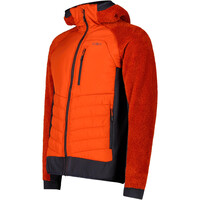 Cmp chaqueta outdoor hombre MAN JACKET HYBRID FIX HOOD vista detalle