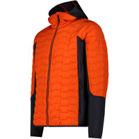 Cmp chaqueta outdoor hombre MAN JACKET HYBRID FIX HOOD vista detalle
