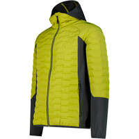 Cmp chaqueta outdoor hombre MAN JACKET HYBRID FIX HOOD vista detalle